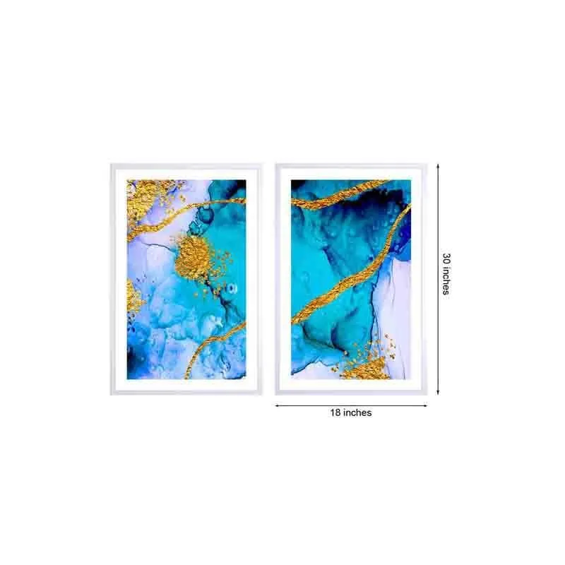 Sea Salt Poly Canvas Wall Art - Set Of Two media 6