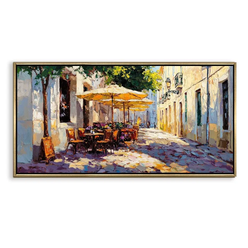 Solitude Canvas Wall Painting With Frame media 3