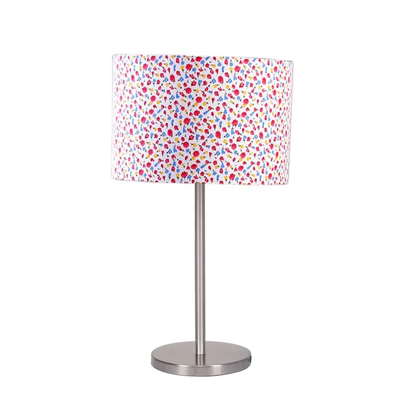 Noctra Glow Floral Metal Table Lamp - Multicolor media 5