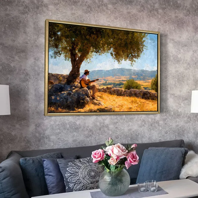 Country Ballad Canvas Wall Painting With Frame media 6
