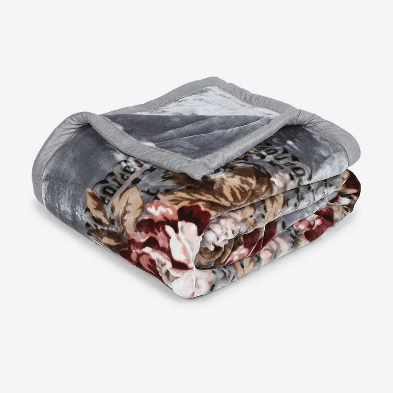 Monte Carlo Floral Elegance Blanket - 1042 GSM media 5