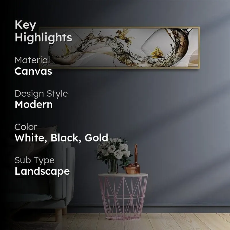 Tinkling Glasses Canvas Wall Art media 2