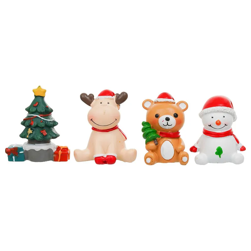 Yuletide Buddies Resin Figurine - Set Of Four media 3