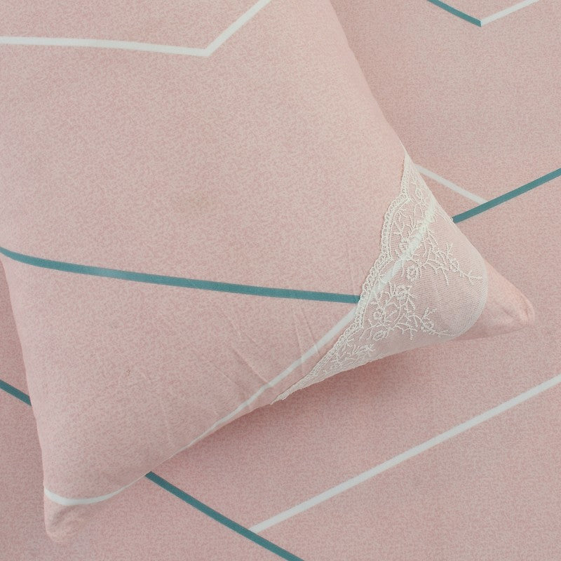 Pink Cross Bedding Set - Five Piece Set media 4