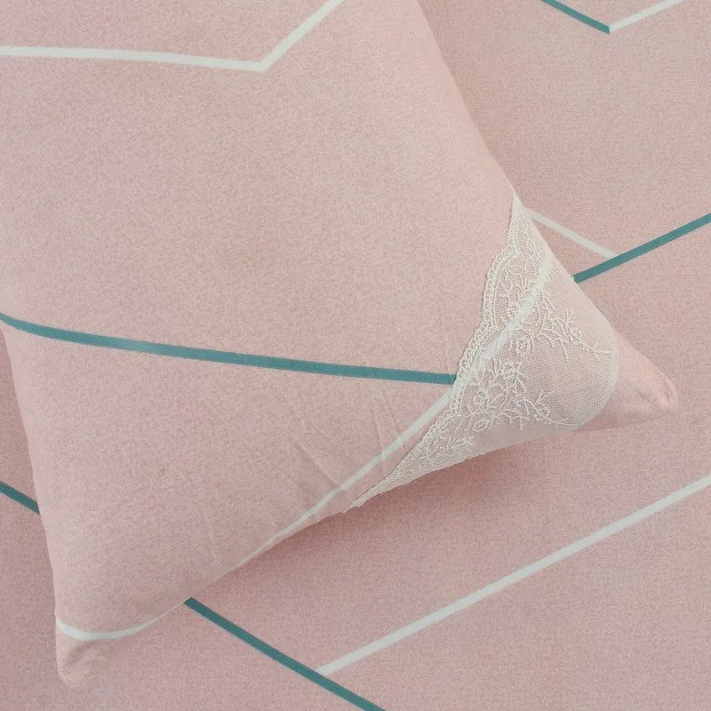 Pink Cross Bedding Set - Five Piece Set media 4