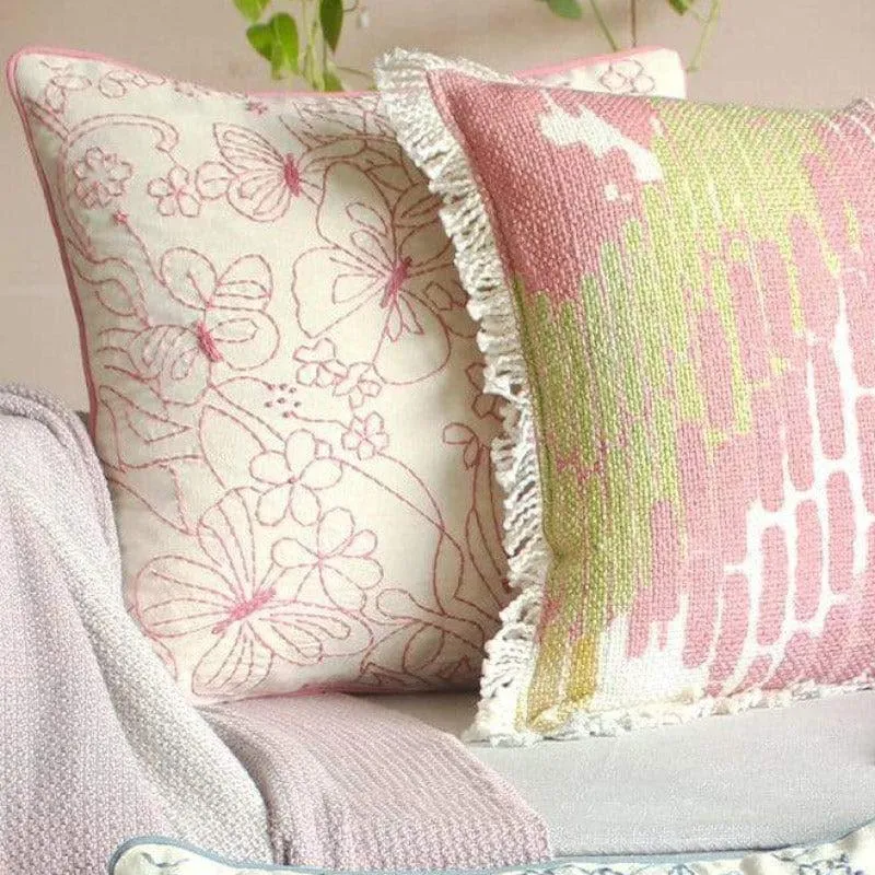 Kelly Embroidered Cushion Cover media 3