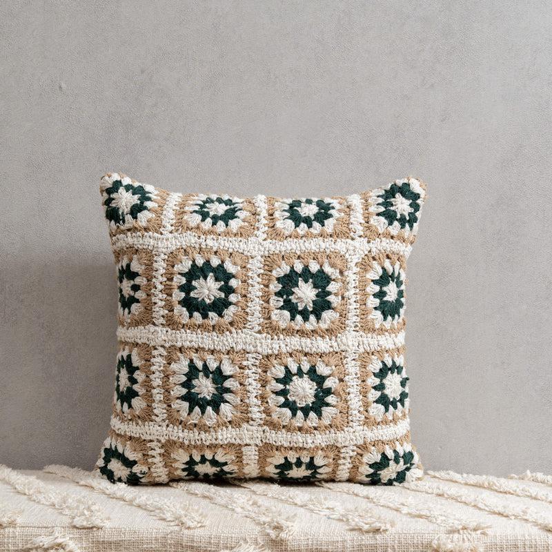 Melinoe Crochet Cushion Cover - Square media 2