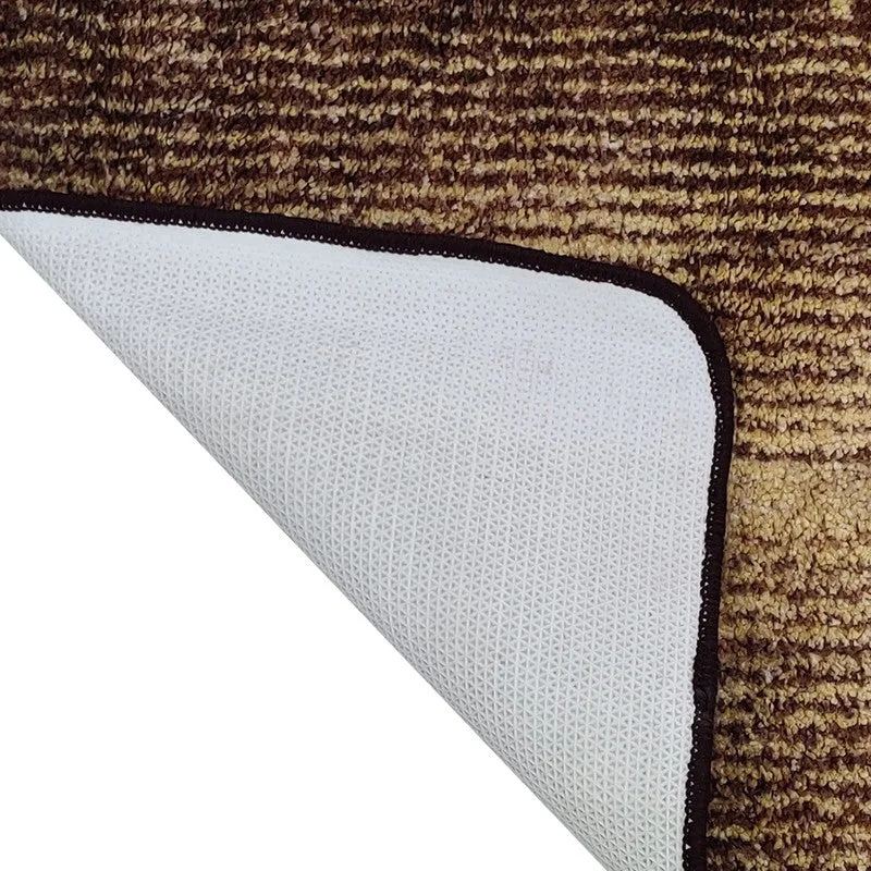 Ravien Abstract Micro Fiber Area Rug - Brown media 6