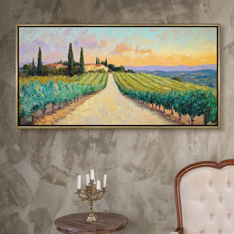 Terranova Canvas Wall Painting With Frame media 1
