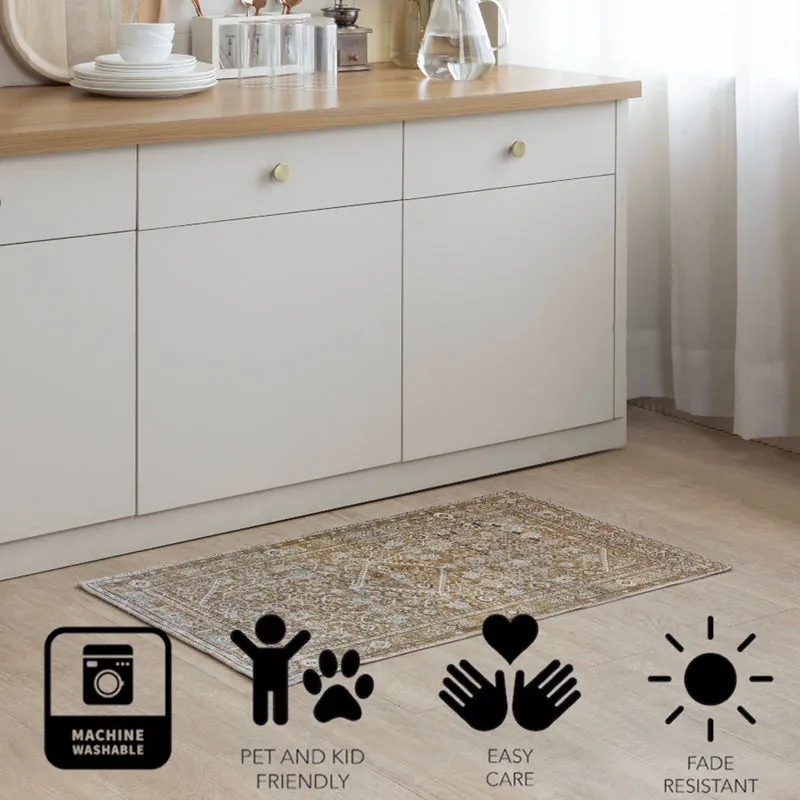 Kivor Cotton Door Mats - Beige media 7