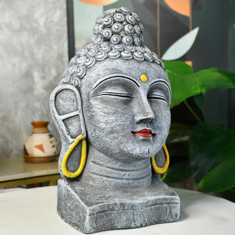 Virtuous Budhha Terracotta Idol media 1