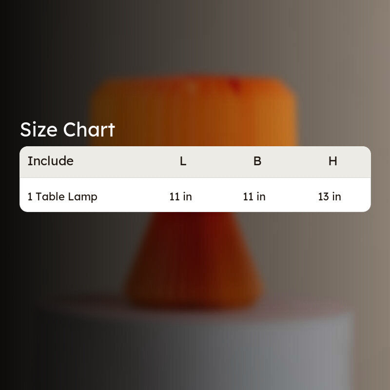 Fig Living Ori Tangerine Dusk Table Lamp - Orange media 13
