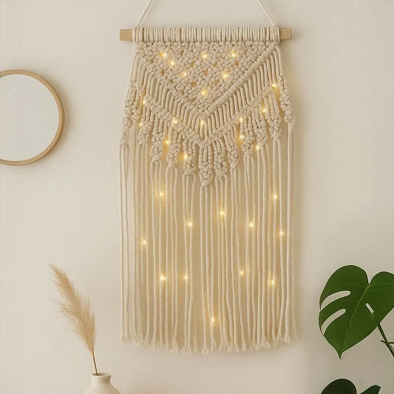 Melle Macrame Cotton Wall Accent media 1