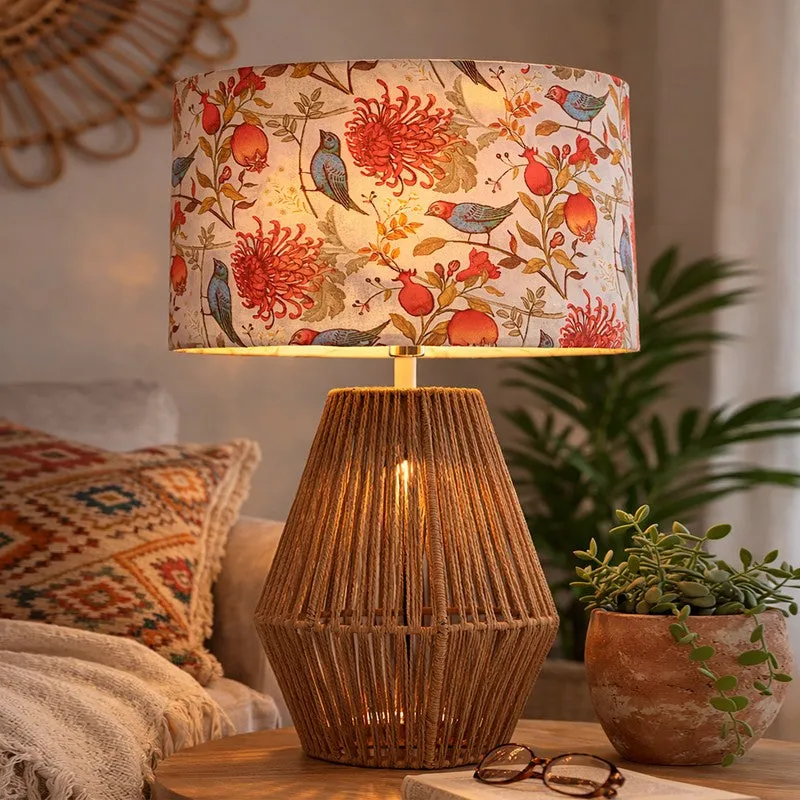 AviaryGlow Metal Table Lamp media 1