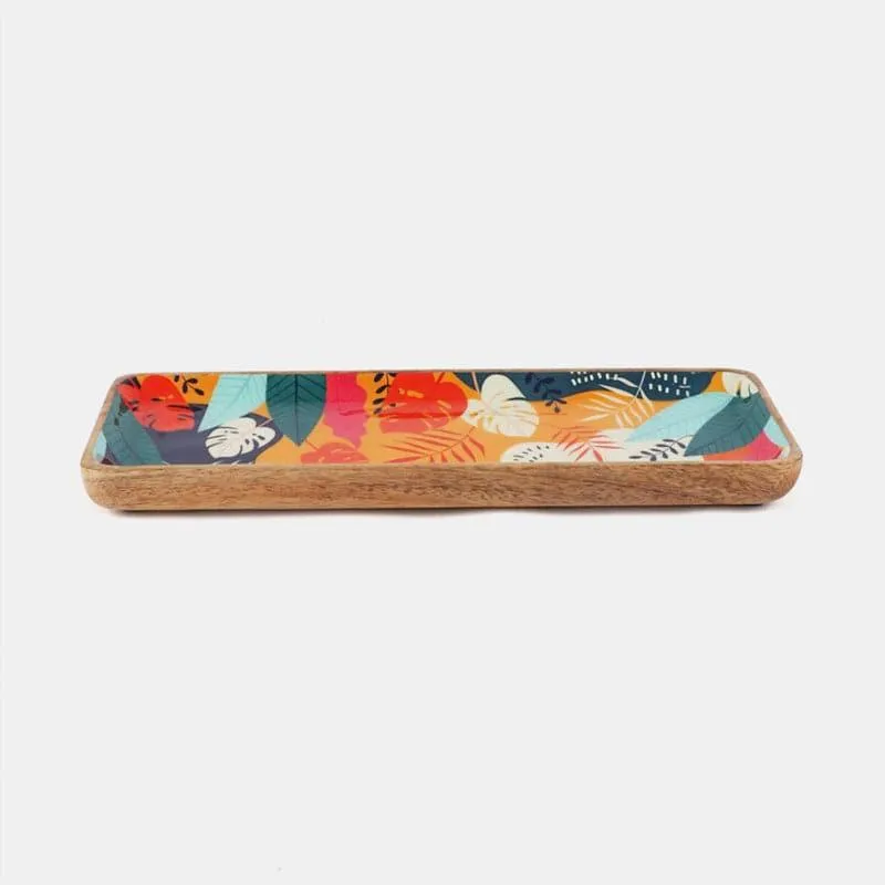 Linda Nature Rectangle Wood Platter media 4