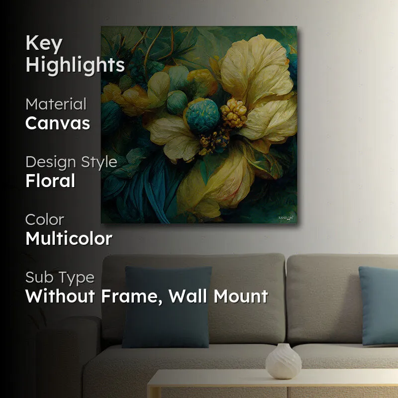 Fantasy Flora II Wall Painting media 2