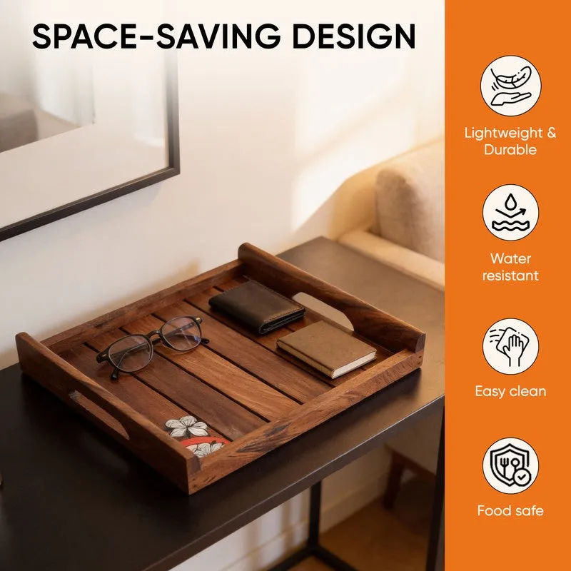 Ploomia Rosewood Serving Tray media 6