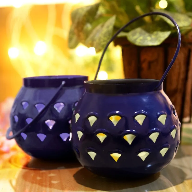 PrismGlow Adaptive Candle Holder - Set Of Two media 1