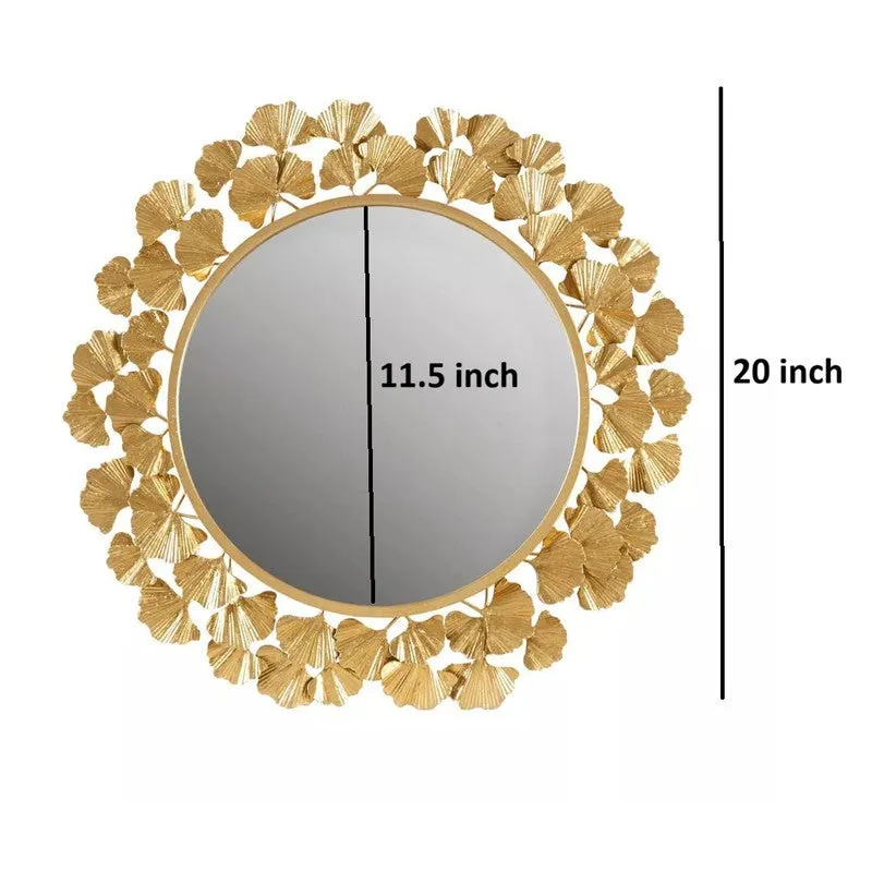 Azure Petal Frame Wall Mirror media 7