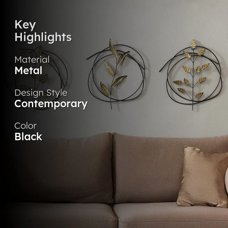 Elowen Metal Wall Accents - Set Of Three media 2