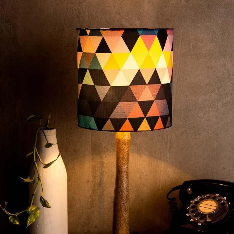 Pixel Poise Fabric Table Lamp - Multicolor media 1
