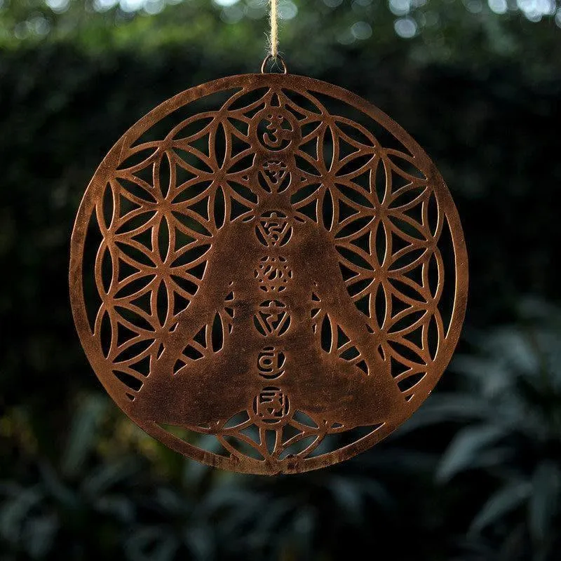 Calming Chakras Metal Wall Accent media 3