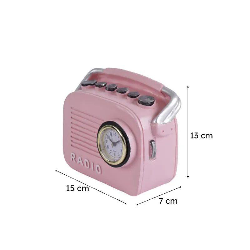 Radio Cheer Clock - PInk media 8