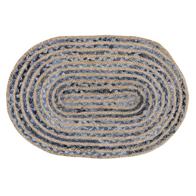 Shimi Natural  Hemp Fabric Door Mats media 3