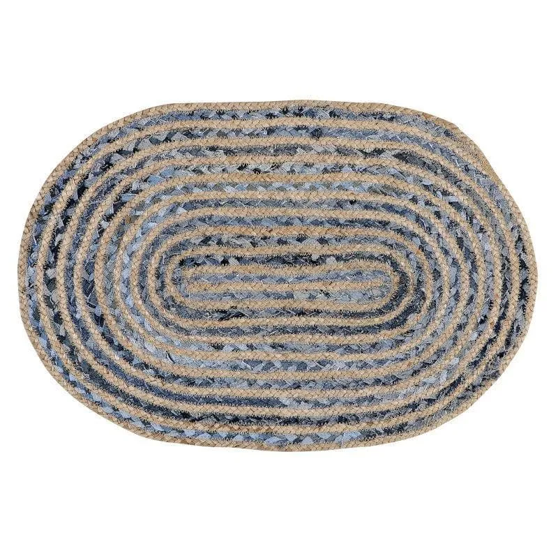 Shimi Natural  Hemp Fabric Door Mats media 3