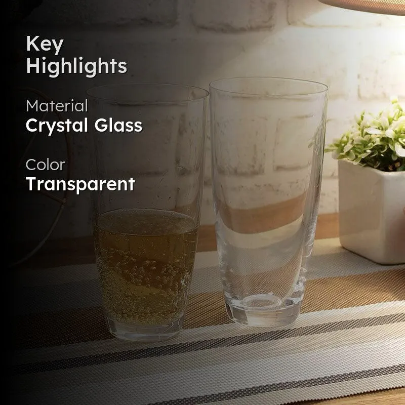 Bohemia Crystal Glass (350 ml) - Set of Six media 2