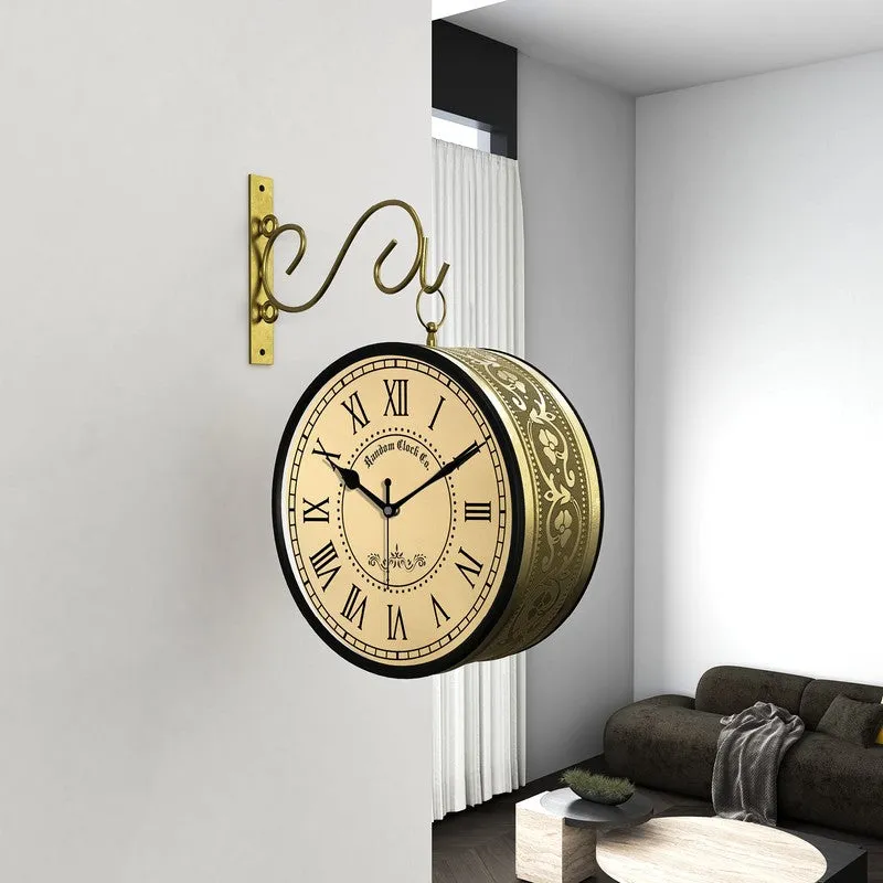 Bellmont Double Sided Wall Clock media 3