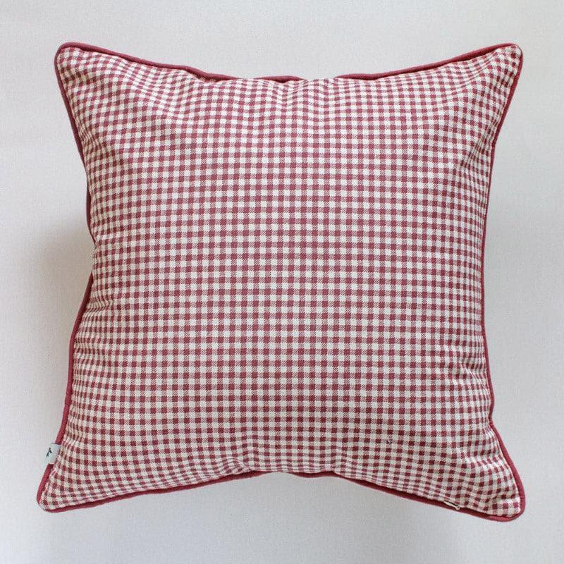 Sabira Embroidered Cushion Cover media 4