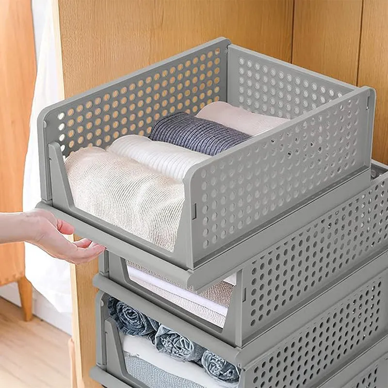 Closette Four Tier Cloth Organiser -Set of Four media 3