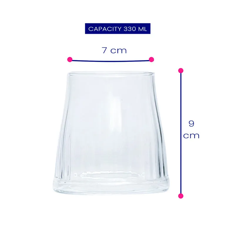 Luminarc Bucolique Whiskey Glass (330 mL) - Set Of Six media 6