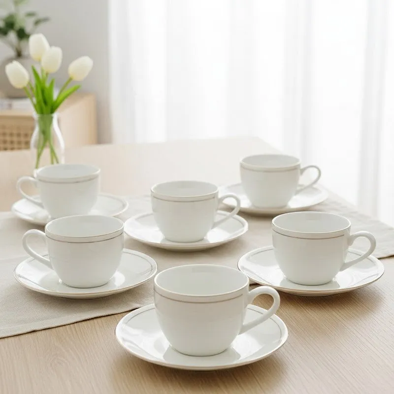 Stella Cup & Saucer (100 ML) - Twelve Piece Set media 1