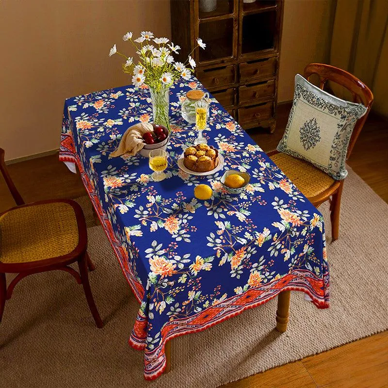 Cobalt Garden Table Cover media 1