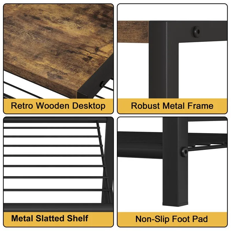 Reliable Metal Shoe Rack - Black,Brown media 7