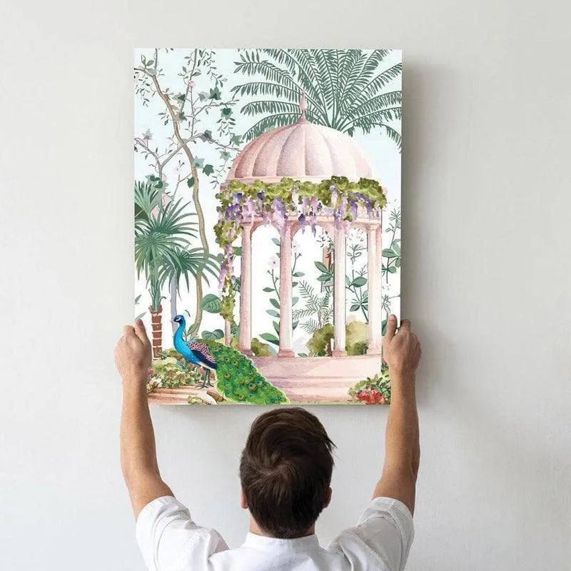 Begum Bagh Wall Painting - Set Of Two media 5