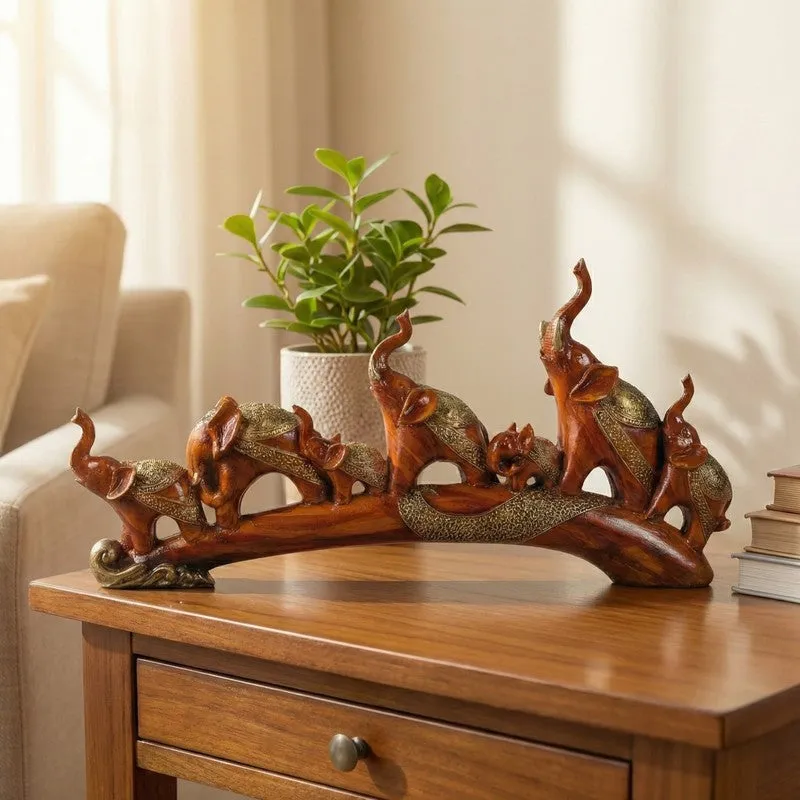 Woodland Elephant Parade Resin Showpiece media 1