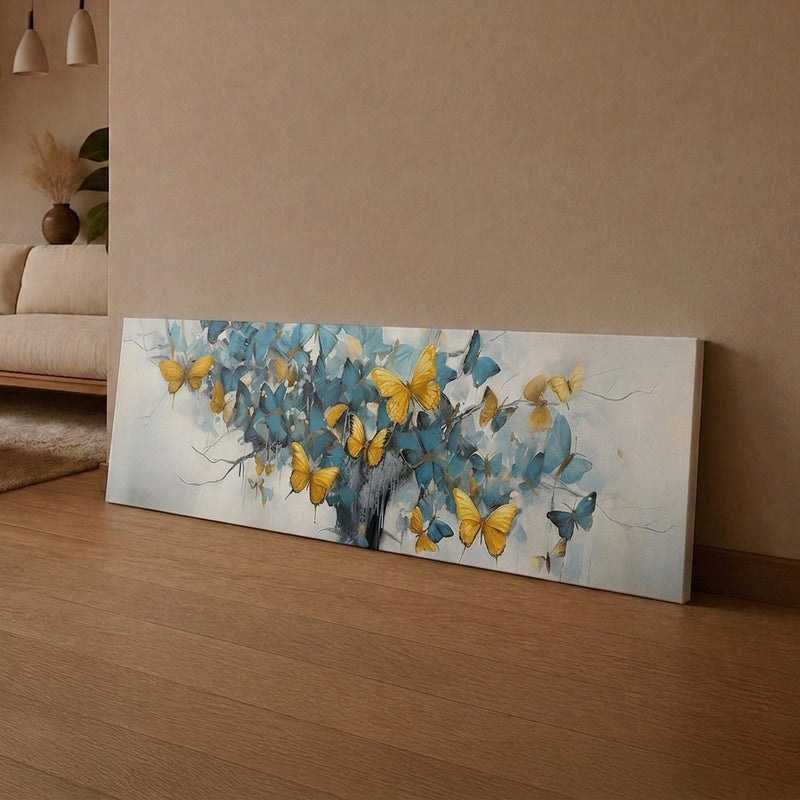 Azure Titli Canvas Wall Art