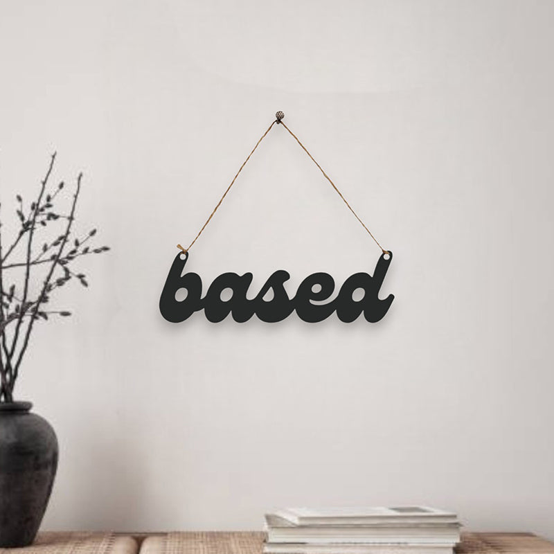 Based Mild Steel Wall Accent