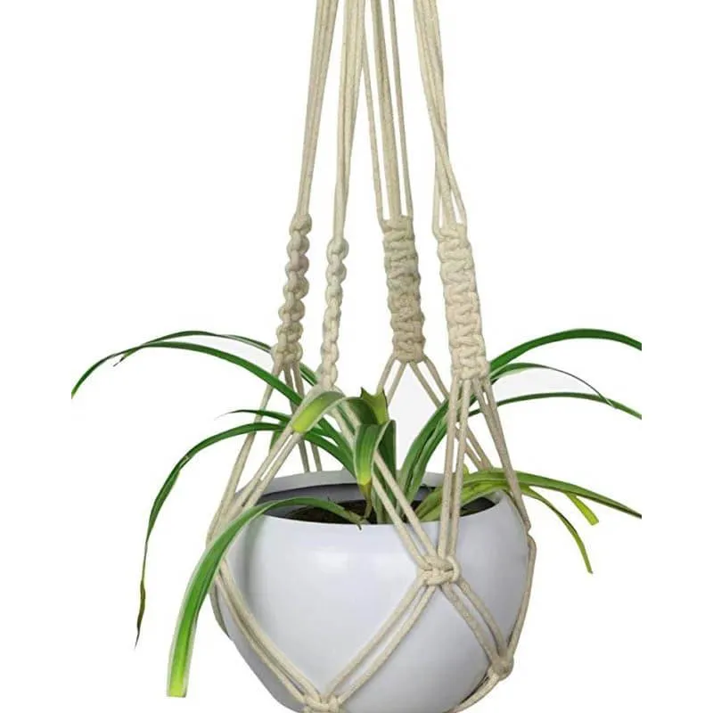 Aylin Small Macrame Plant Hanger media 3