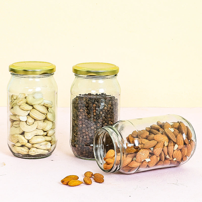 Mikio Storage Jar (400 mL Each) - Set Of Three