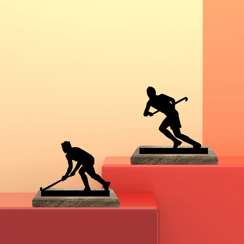 Hockey Charm I Showpiece - Set Of Two