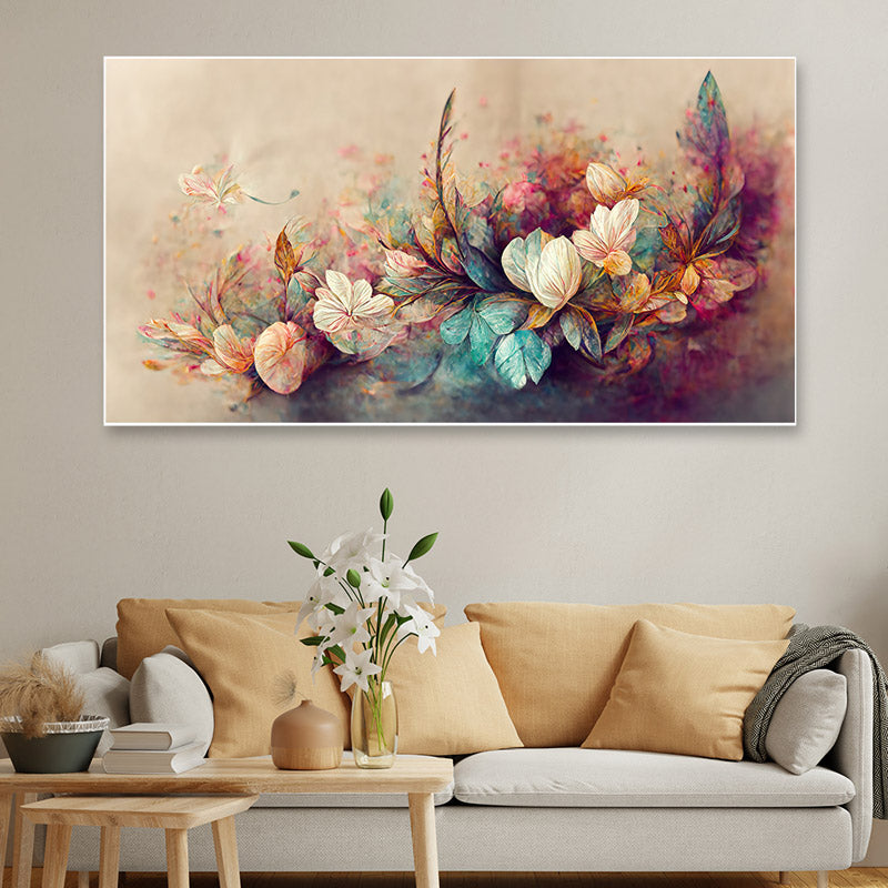 Amago Flower Floral Canvas Wall Painting