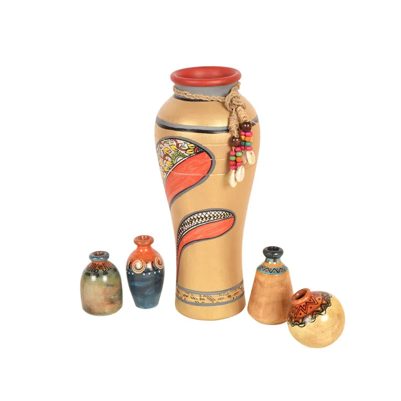 Kaishori Handcrafted Vase - Set of Five media 4