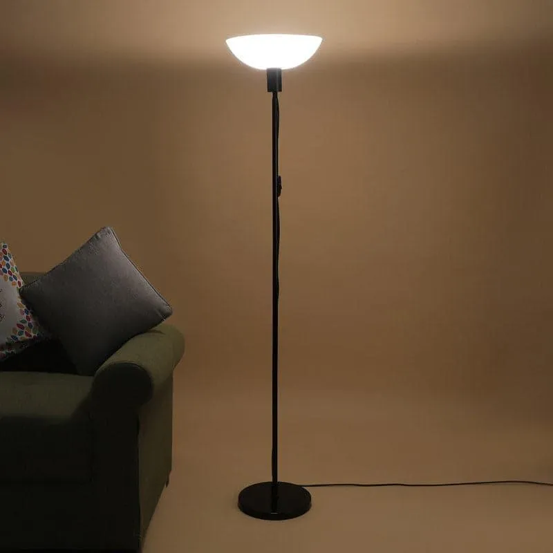 Corvina Black Floor Lamp media 4