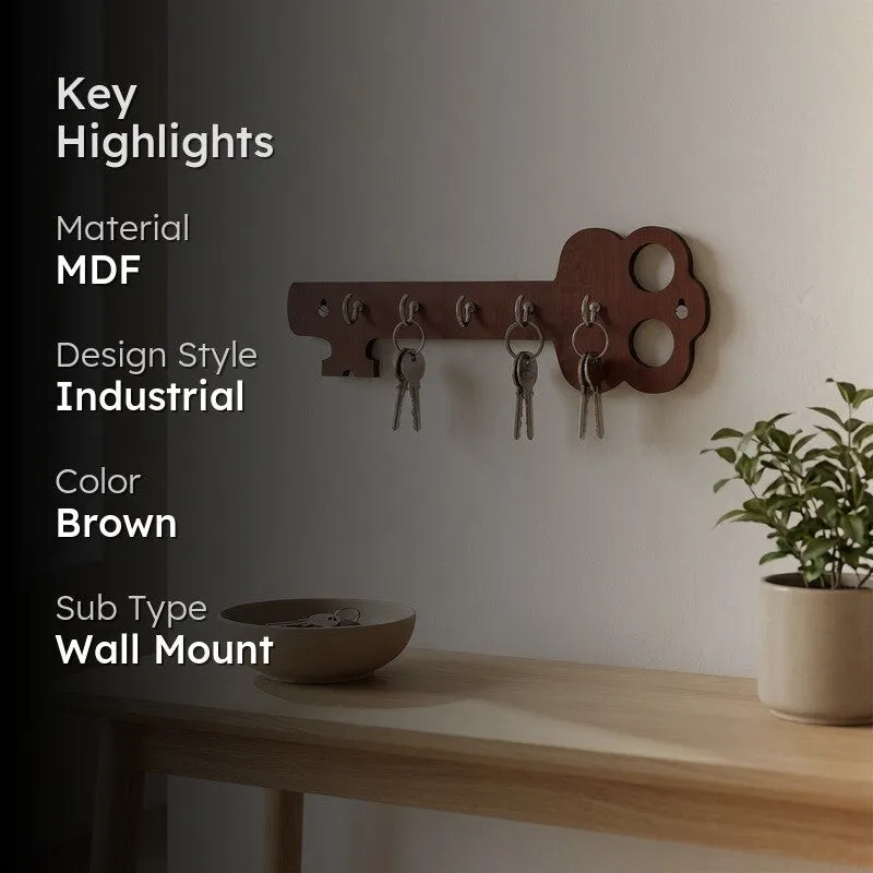 KeyNest MDF Hooks & Key Holders media 2