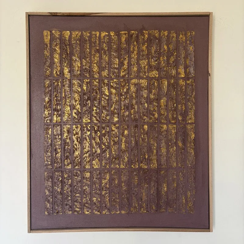 Golden  Rhythm Textured Canvas Wall Art media 7