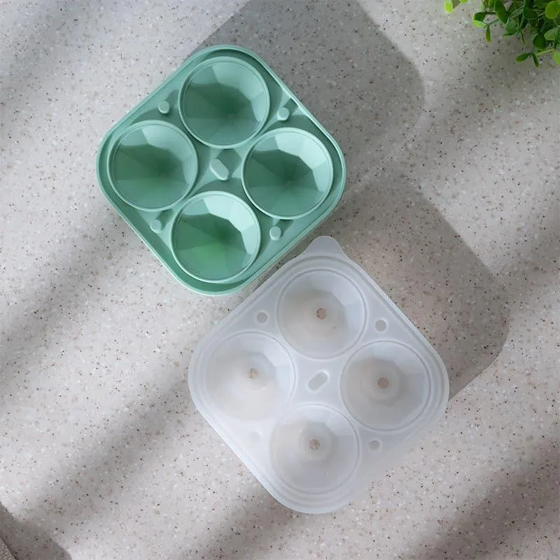 Diamond Cut Silicone Ice Cube Mould media 4